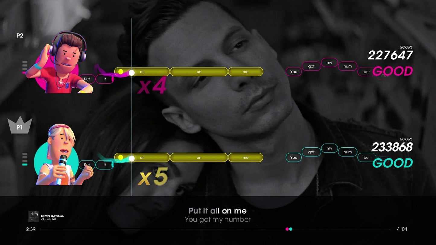 Deep Silver Let's Sing Country - PS4 2-Mic Bundle Edition, Model 16602