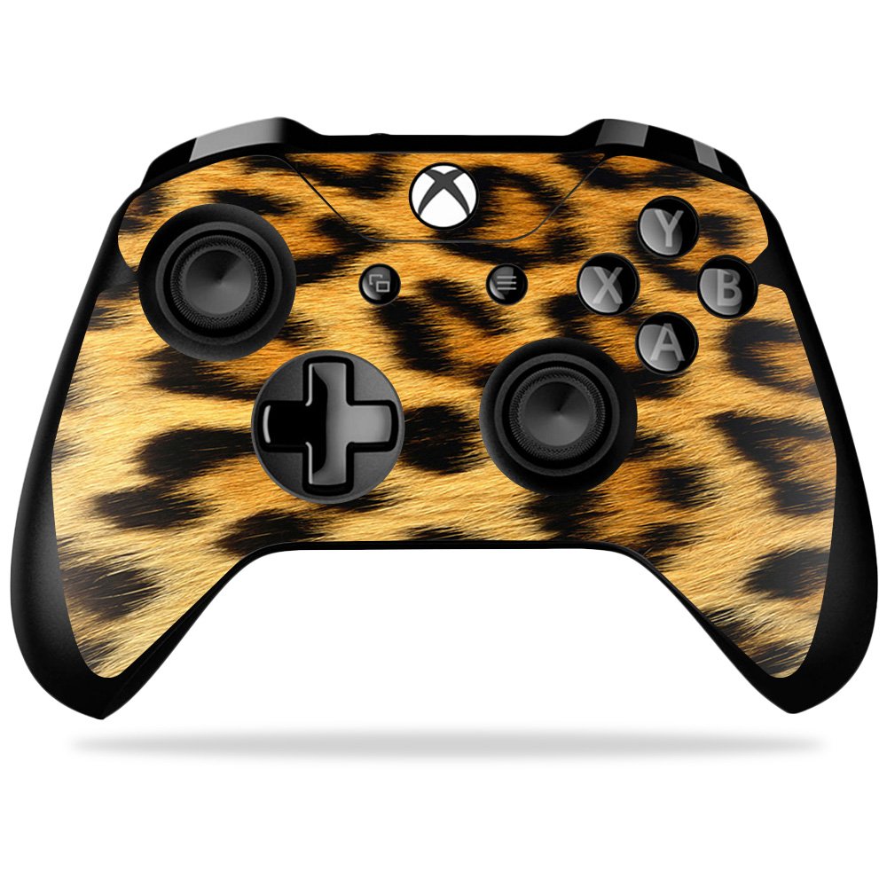 MIGHTY SKINS Xbox One X Controller Skin - Cheetah Vinyl Decal Cover, 6.0x4.5 inches, Durable & Easy to Apply, Made in the USA
