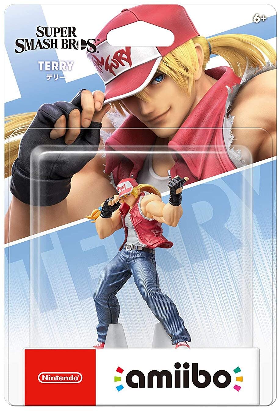 Nintendo Amiibo Terry - Super Smash Bros. Series - Model NVLCAADQ - Wii/GameCube Compatible