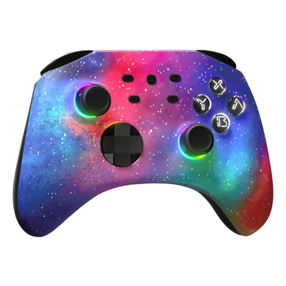 Surge Wireless Pro Controller - Multi-Platform Bluetooth Gamepad, Grey Camo, Model SG60080, Programmable with Rumble & Motion Controls