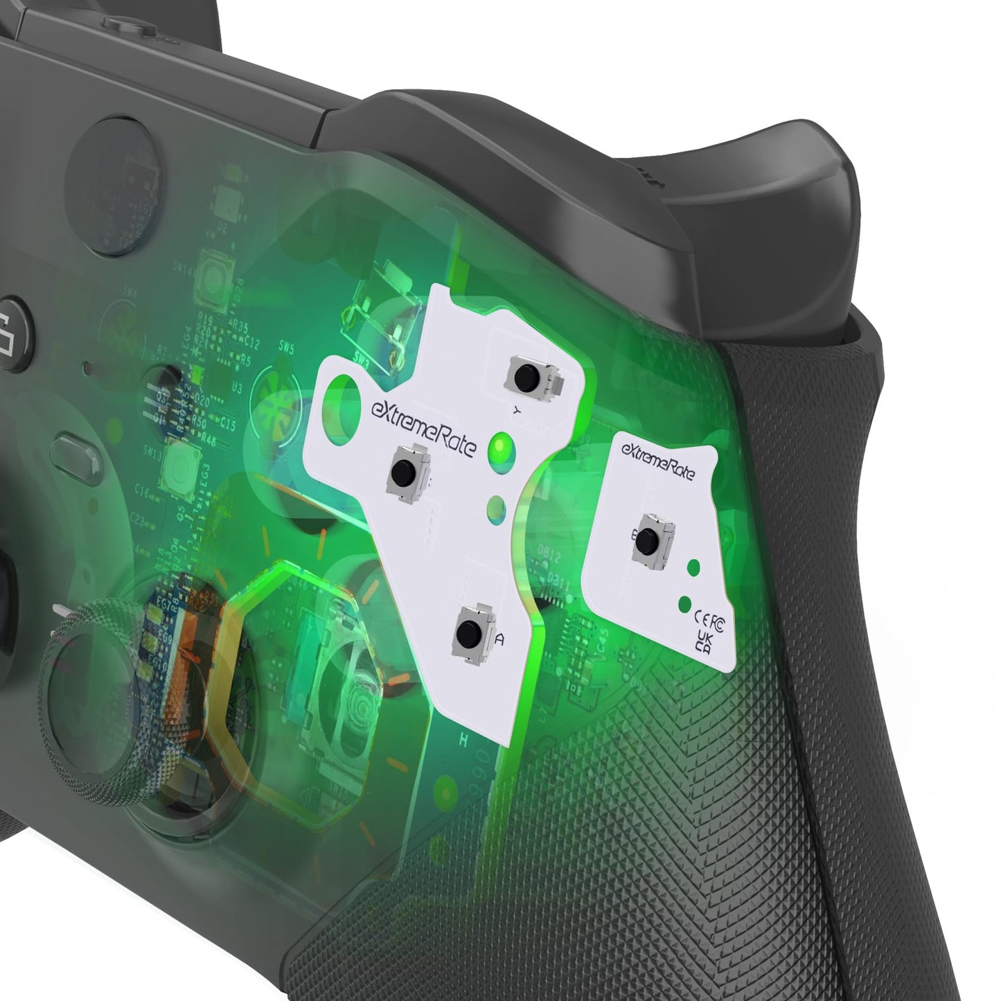 eXtremeRate Light Version - ABXY Clicky Kit for Xbox Elite Series 2 Controller  Custom A B X Y Keys Mouse Clicky Kit for Xbox Elite Series 2 Core Controller (Model 1797) Action Buttons Clicky Kit