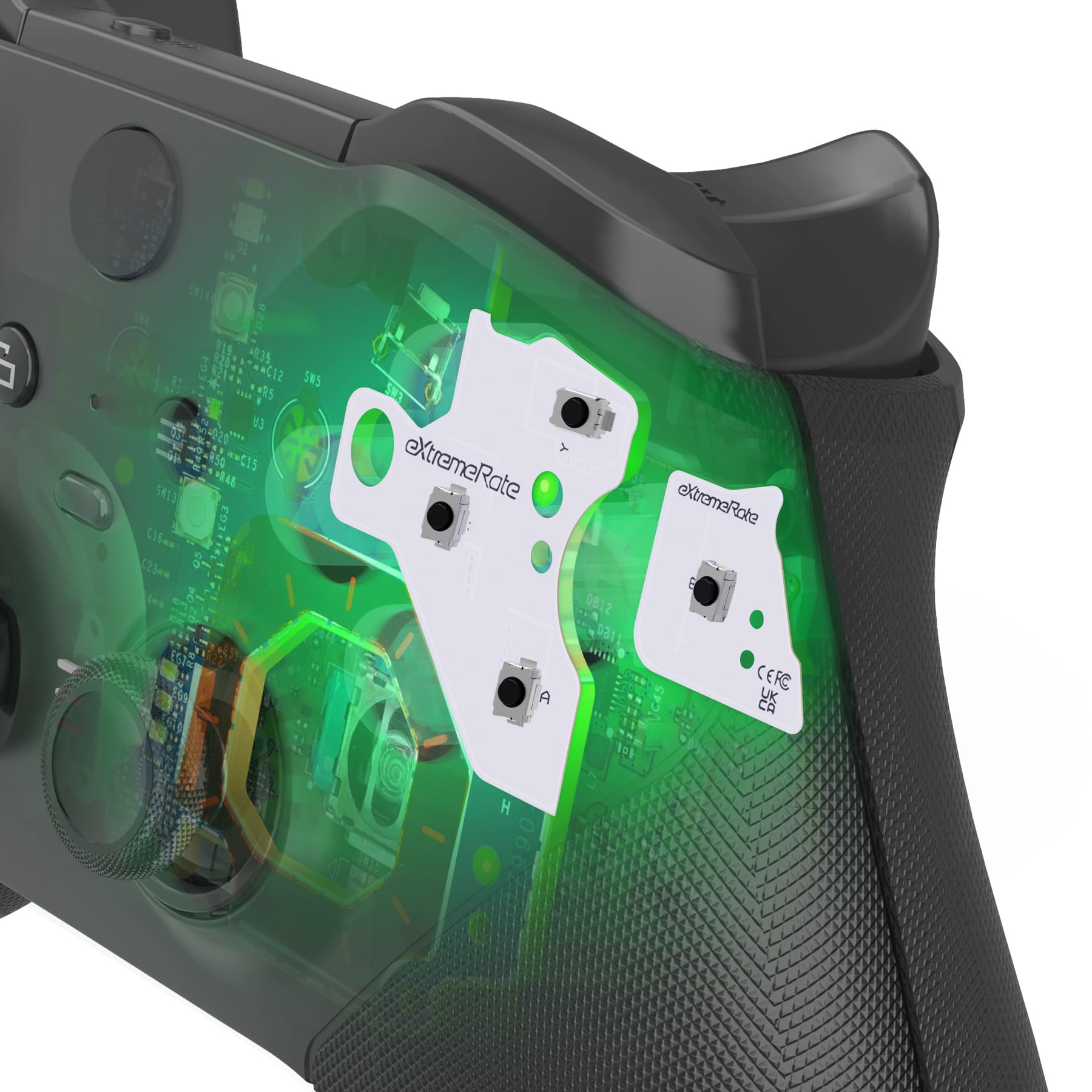 eXtremeRate Light Version - ABXY Clicky Kit for Xbox Elite Series 2 Controller  Custom A B X Y Keys Mouse Clicky Kit for Xbox Elite Series 2 Core Controller (Model 1797) Action Buttons Clicky Kit
