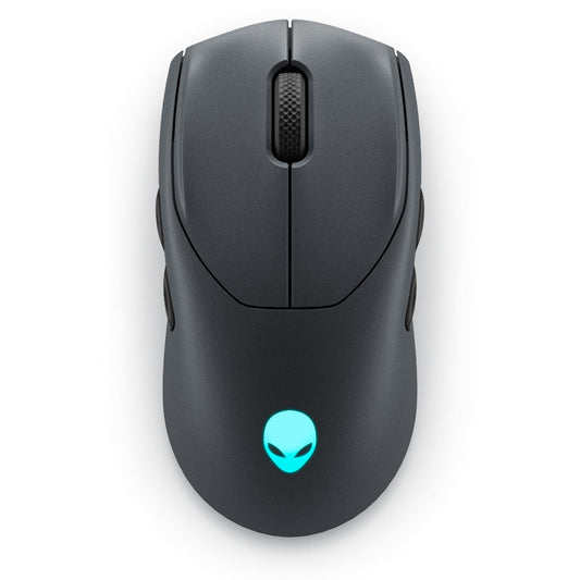 Alienware AW720M Tri-Mode Wireless Gaming Mouse - 2.4GHz Wireless  Bluetooth 5.1  26 000 DPI  8-Fully Programmable Buttons  Magnetic Snap Charging Adapter USB-A to USB-C Cable - Dark Side of The Moon