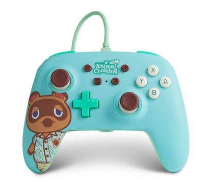 PowerA Enhanced Wired Controller - Nintendo Switch, Animal Crossing: Tom Nook, Model 1521519-01