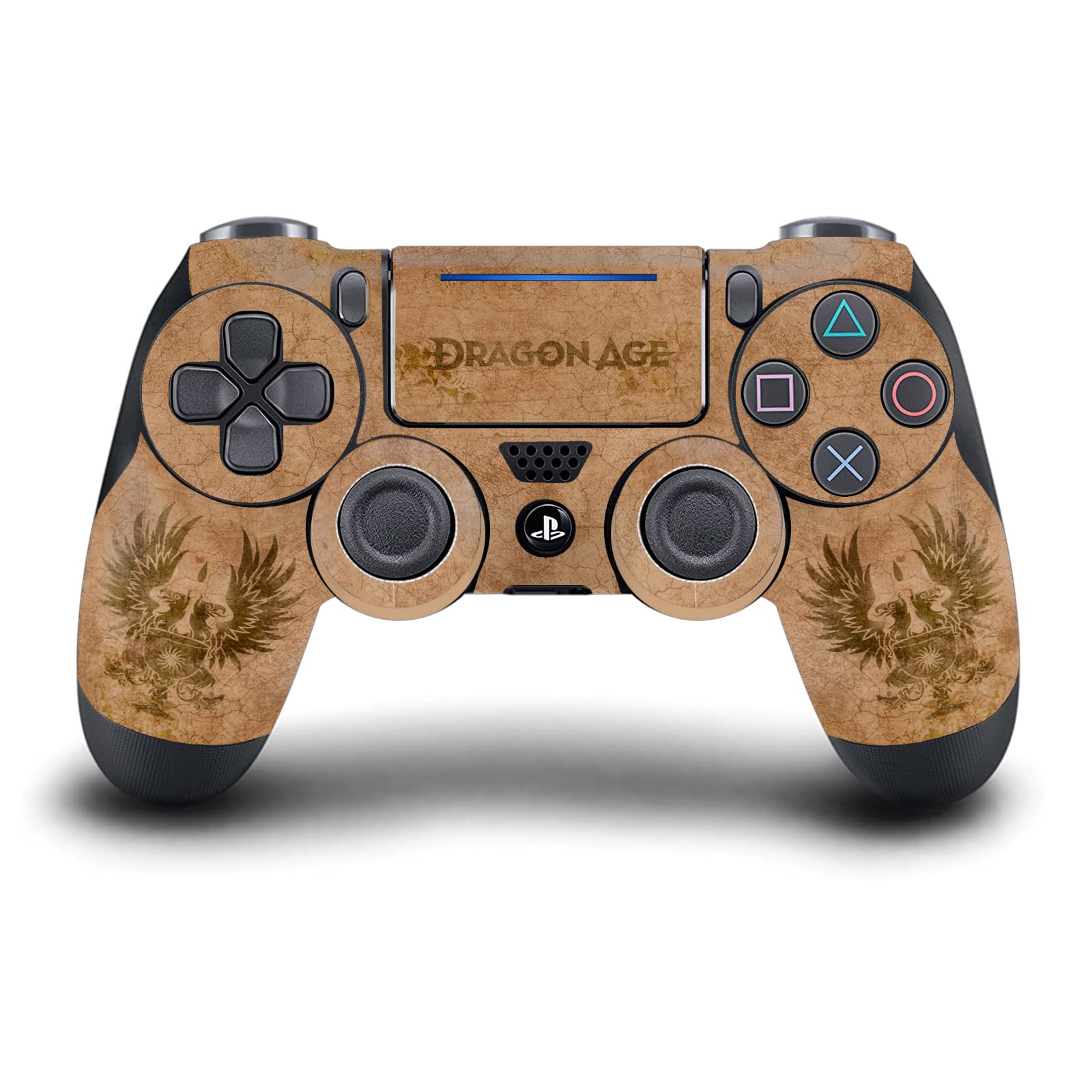 Head Case Designs Officially Licensed EA Bioware Dragon Age Grey Wardens Distressed Heraldry Vinyl Sticker Gaming Skin Decal Cover Compatible With Sony PlayStation 4 PS4 DualShock 4 Controller
