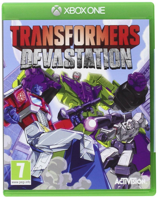 ACTIVISION Transformers Devastation - Xbox One Game, Model 77120EN, Action Adventure