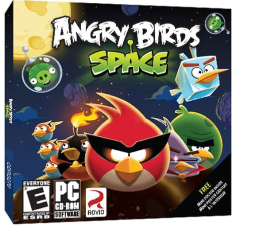 Cosmi Corporation Angry Birds Space - PC Game, Model CDRS276, Fun Space Adventure
