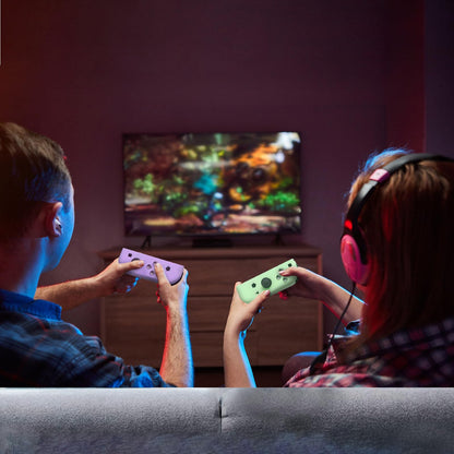 DYONDER Wireless Joypad for Switch OLED - Green, Dual Vibration, 6-Axis Gyroscope, Wake-Up/Screenshot Support