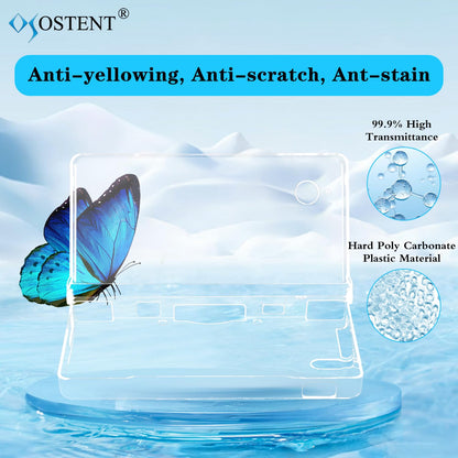 OSTENT Hard Crystal Case for Nintendo DSi - Clear, Model 027600, Durable Skin Cover Shell