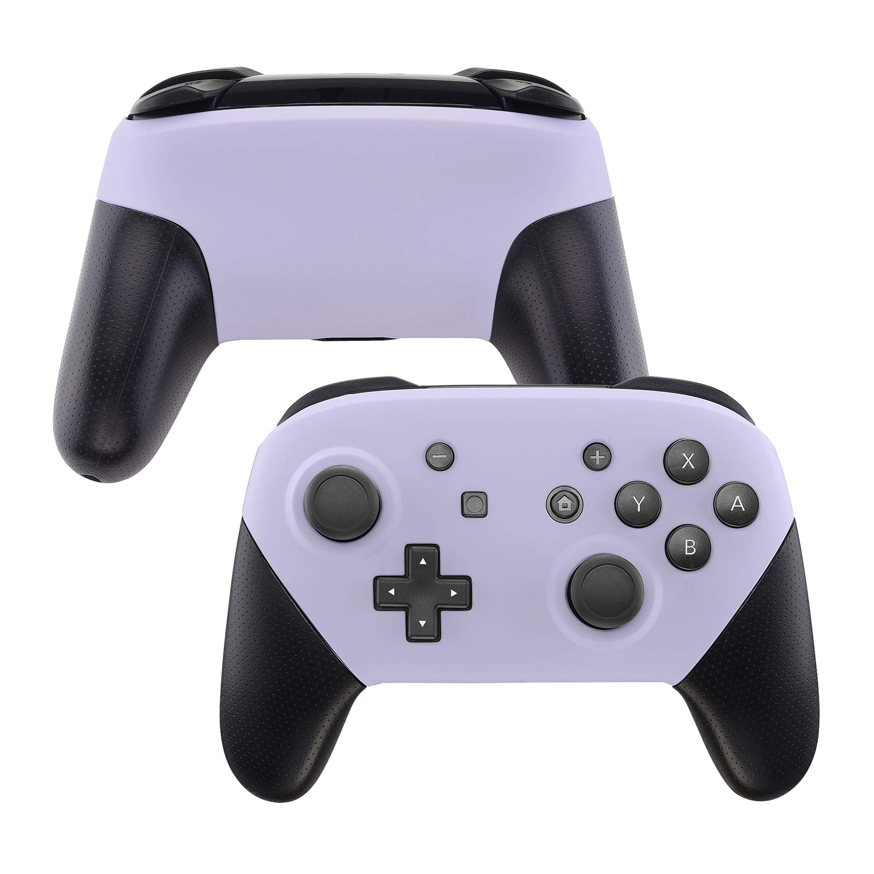 eXtremeRate Light Violet Faceplate and Backplate for Nintendo Switch Pro Controller  DIY Replacement Shell Housing Case for Nintendo Switch Pro - Controller NOT Included