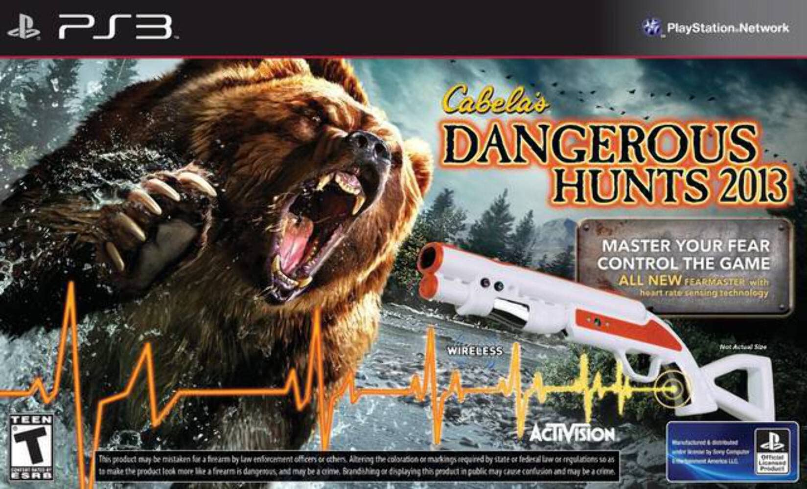 Cabelas Dangerous Hunts 2013 with tool - Playstation 3