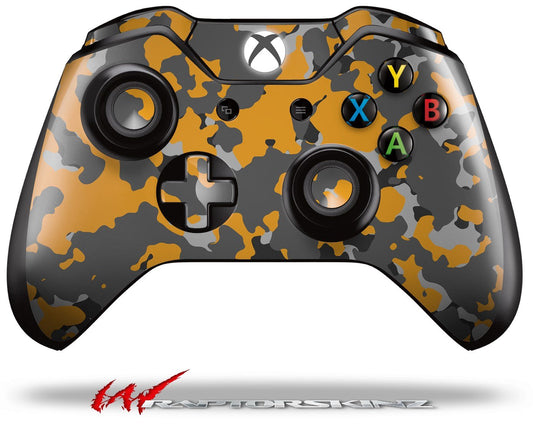 WraptorSkinz Decal Style Vinyl Skin Wrap compatible with XBOX One Original Wireless Controller WraptorCamo Old School Camouflage
