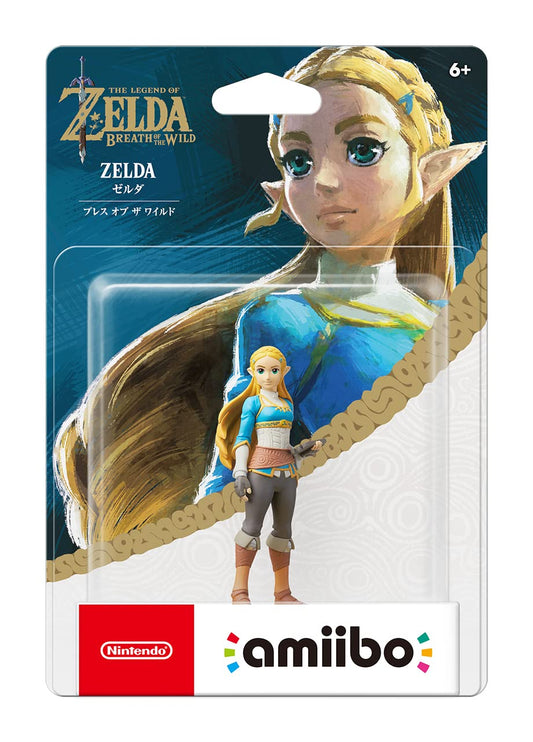 Nintendo Amiibo Zelda - Breath of The Wild Figure - Japan Import - Zelda Breath of the Wild Color