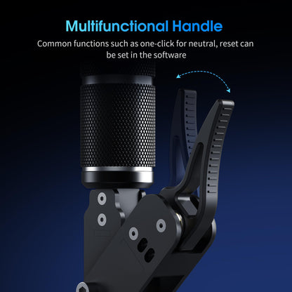 SIMSONN SQ Pro Racing Simulator Shifter - High-Precision Hall Sensor, 20 CM Handle