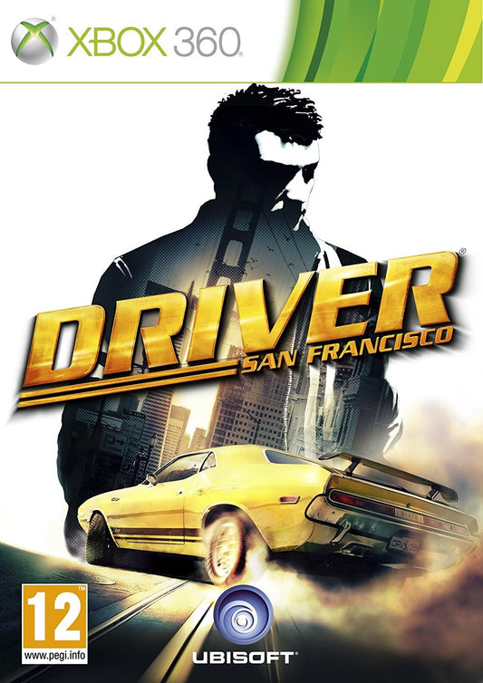 Ubisoft Driver San Francisco - Xbox 360 Racing Game, Action-Packed Adventure