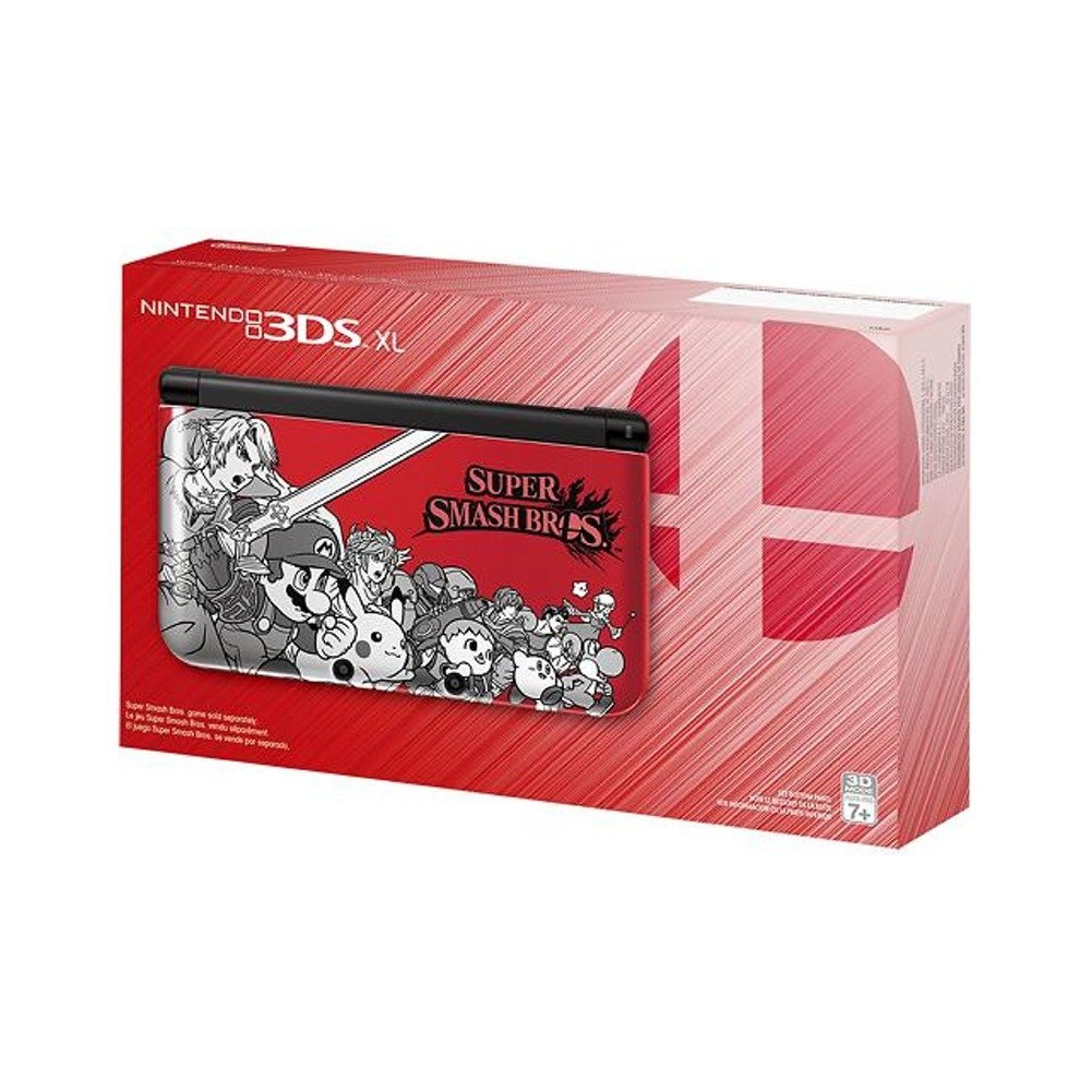 Nintendo 3DS XL Super Smash Bros special edition Console - Red (refurbished)