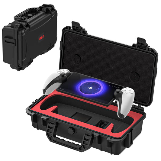 STARTRC GAMES Carrying Case for Playstation Portal Remote Player  Hard Shell Travel Case with DIY Customizable Foam for PS Portal  Portable Hard Storage Bag for PS5 Portal and Other Accessories