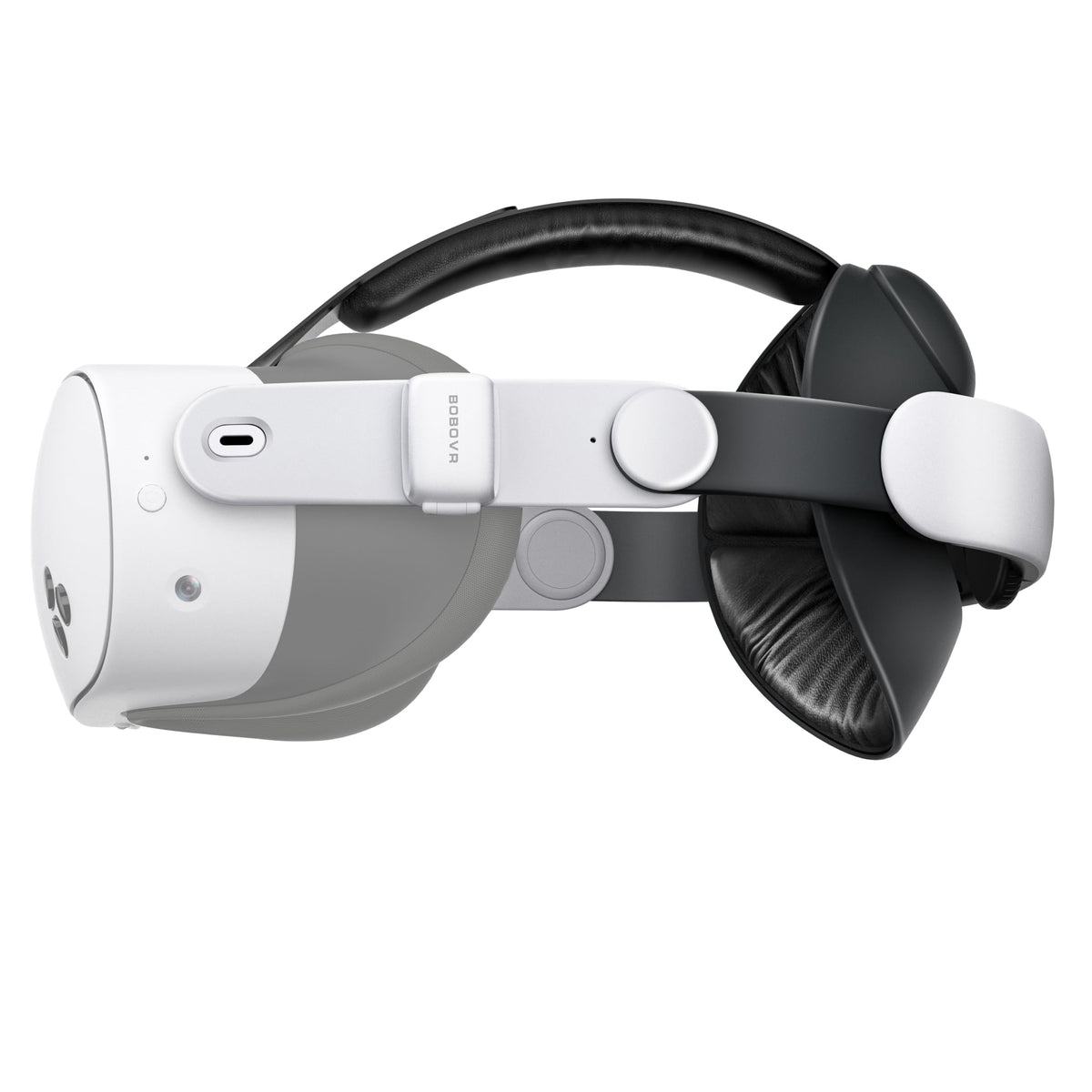 BOBOVR E3 Head Strap Compatible with Meta Quest 3/3S  Rear Balance System Adjustable 70g Weight Block