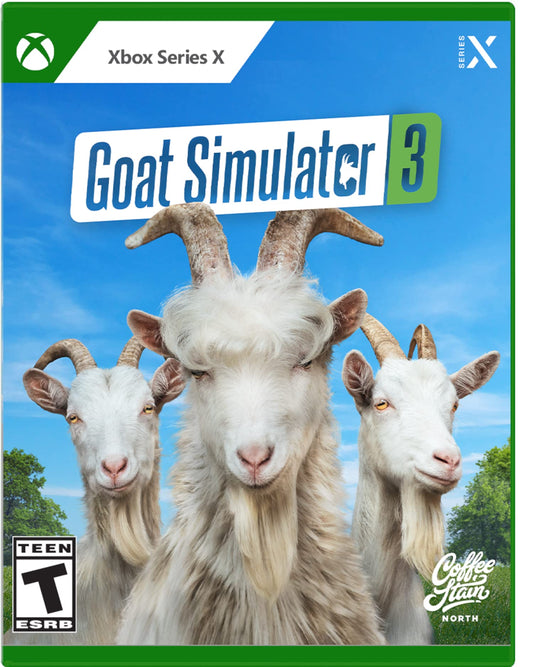 Deep Silver Goat Simulator 3 - Xbox Series X, Model KO1093565XBX, Engaging Gameplay Experience