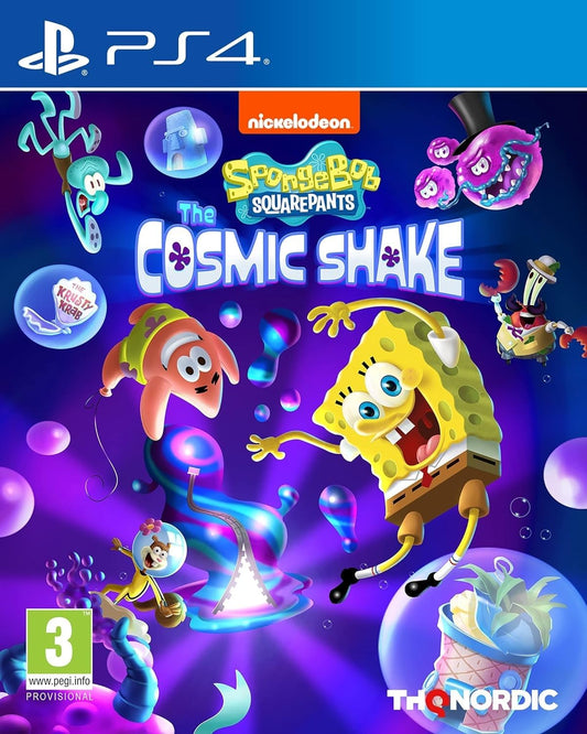 THQ Nordic SpongeBob SquarePants Cosmic Shake - PlayStation 4 (EU Version) - Action Adventure Game, Model 9120080077622