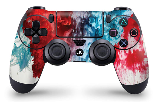giZmoZ n gadgetZ PlayStation 4 PS4 Controller Skins - 2 Pack Full Wrap Vinyl Sticker - Colour Explosion Design