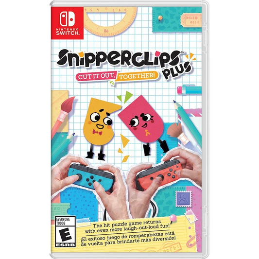 Nintendo Snipperclips Plus: Cut it out, Together! - Switch Game (Model HACPAEXYA)
