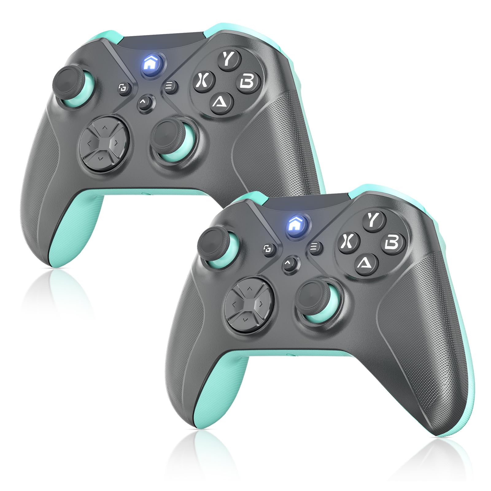 Gamrombo 2 Pack Wireless Controller Replacment for Xbox,Compatible with Xbox One,Xbox Series X/S, with Turbo/Macro Function/3.5m