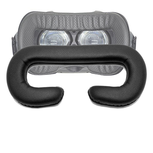 TamBee Vive Sponge Mat Breathable PU Face Foam Replacement for HTC Vive Headset PU Leather with Holes Eye Mask Black - 12mm