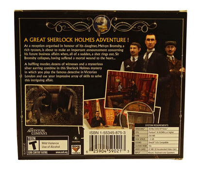 Dreamcatcher Sherlock Holmes: The Secret of the Silver Earring - PC Game, Model DRM59021