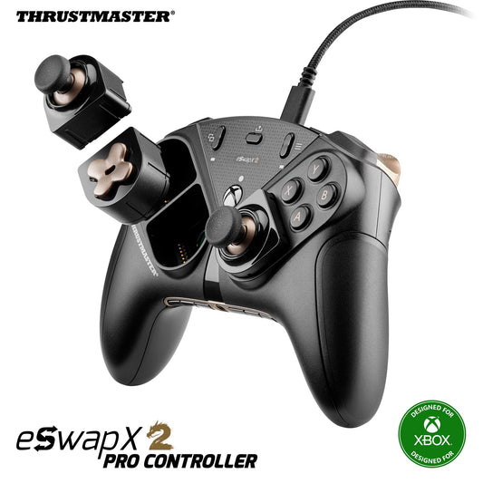 Thrustmaster ESWAP X 2 PRO Controller for XBOX Series X|S & PC - Black, Model 4460265