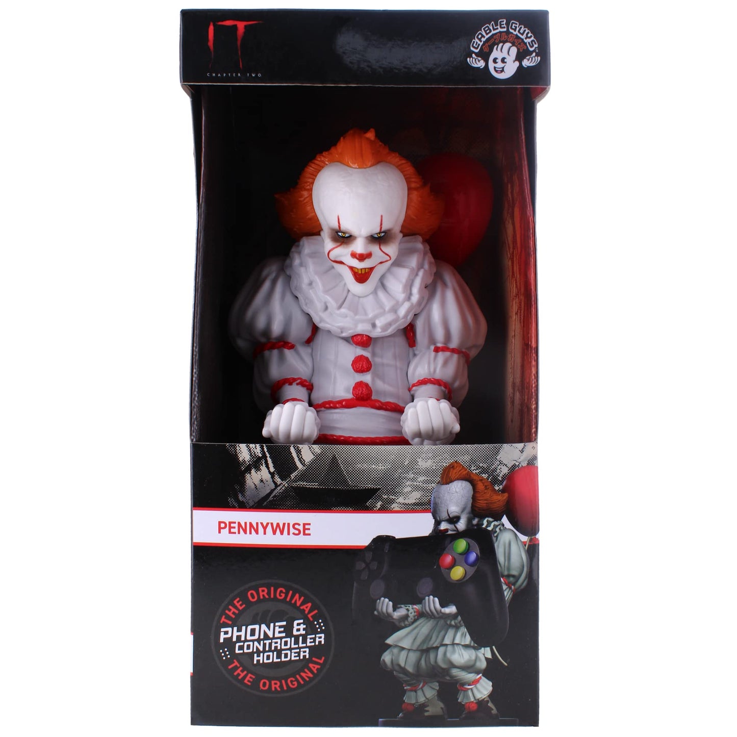 Exquisite Gaming Pennywise Mobile Phone & Gaming Controller Holder, 8.5" Multicolor, Model CGCRDC300135