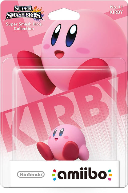 Nintendo Amiibo Kirby No.11 - Multicolor Plastic Figure for Wii U/3DS, Model 146649