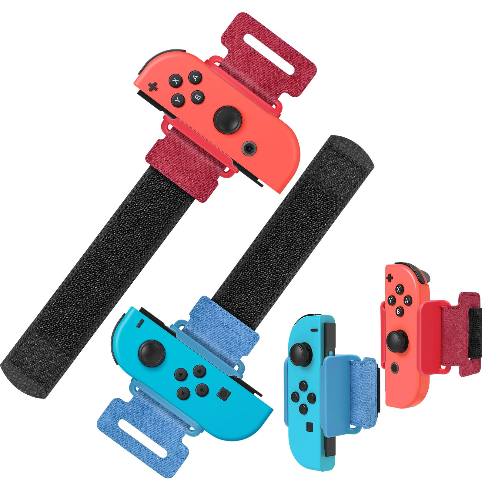 Auarte 2 Pack Wrist Band for Nintendo Switch Dance Games  Adjustable Wrist Strap for Just Dance 2026  2025  2024  2023  2022  2021 Unlimited & Zumba  Switch Accessories for Switch/OLED