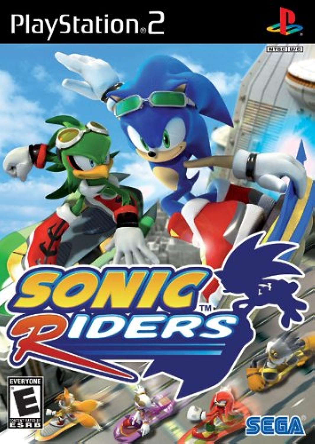 SEGA Sonic Riders for PlayStation 2 - Model 010086630862 - Classic Racing Game