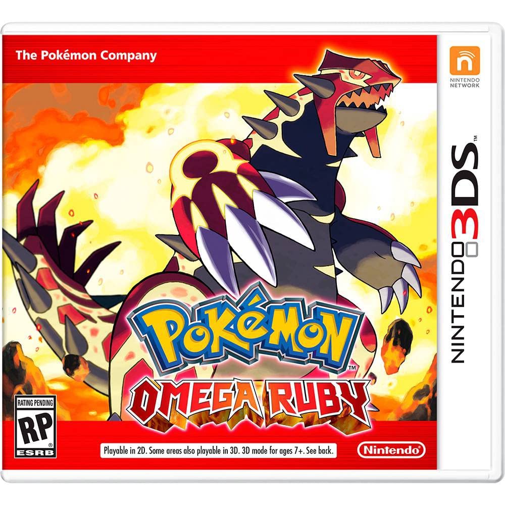 Nintendo Pokemon Omega Ruby - Nintendo 3DS Game - Multicoloured - Model CTRPECRE