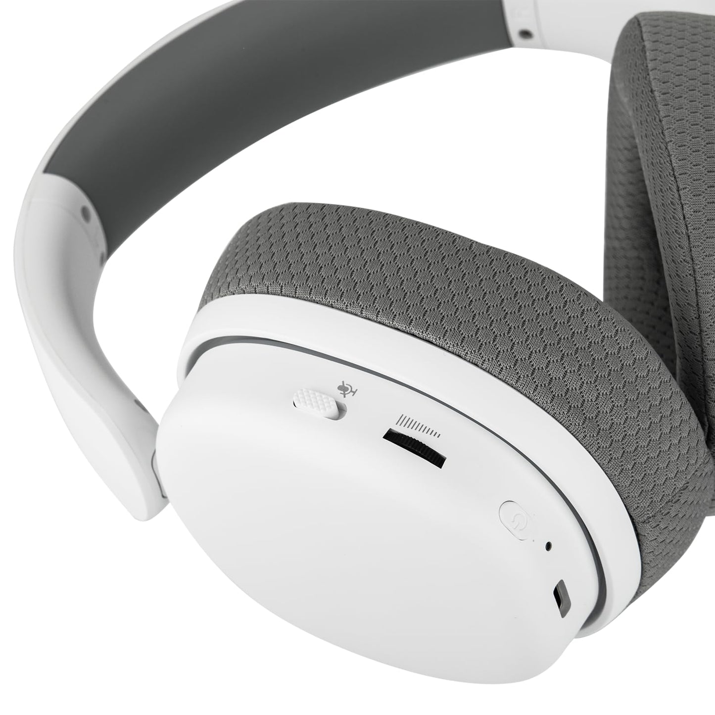 EPOMAKER G7 Pro Wireless Gaming Headset - BT5.3 & 2.4GHz, 7.1 Surround Sound, Noise Cancelling Mic, 80+ Hour Battery, White