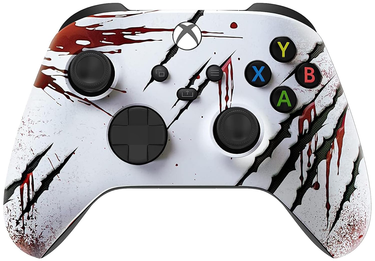 Custom Controllerzz Wireless Xbox Controller - Soft Touch Feel, X/S Slasher Design for Xbox Series X/S & One