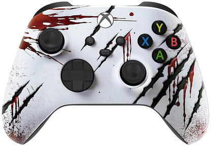 Custom Controllerzz Wireless Xbox Controller - Soft Touch Feel, X/S Slasher Design for Xbox Series X/S & One