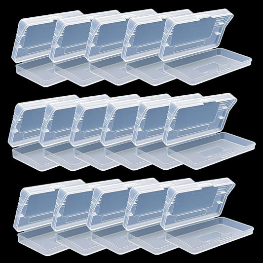 16PCS Transparent refill unit Game Case Box Clear Anti Dust Cover Storage Box Protective Game Card Case for Nintendo Gameboy Advance GBA