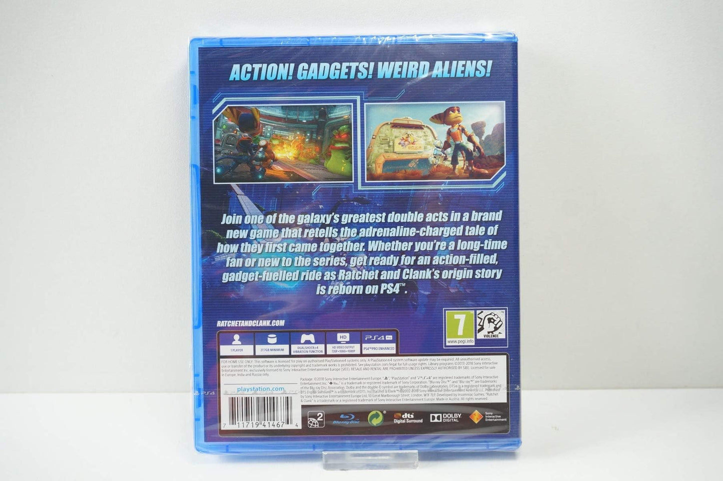 PlayStation Ratchet and Clank (PS4) - PlayStation Hits, Model 237127, Action-Adventure Game