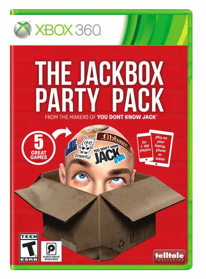 Telltale Games The Jackbox Party Pack - Xbox 360 Original Version Model TJPPX3ST