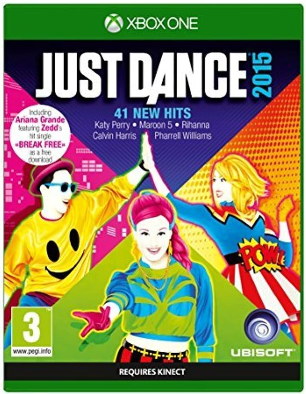 Ubisoft Just Dance 2015 for Xbox One - Model 300067218, Dance Game, Family Fun, Motion Control