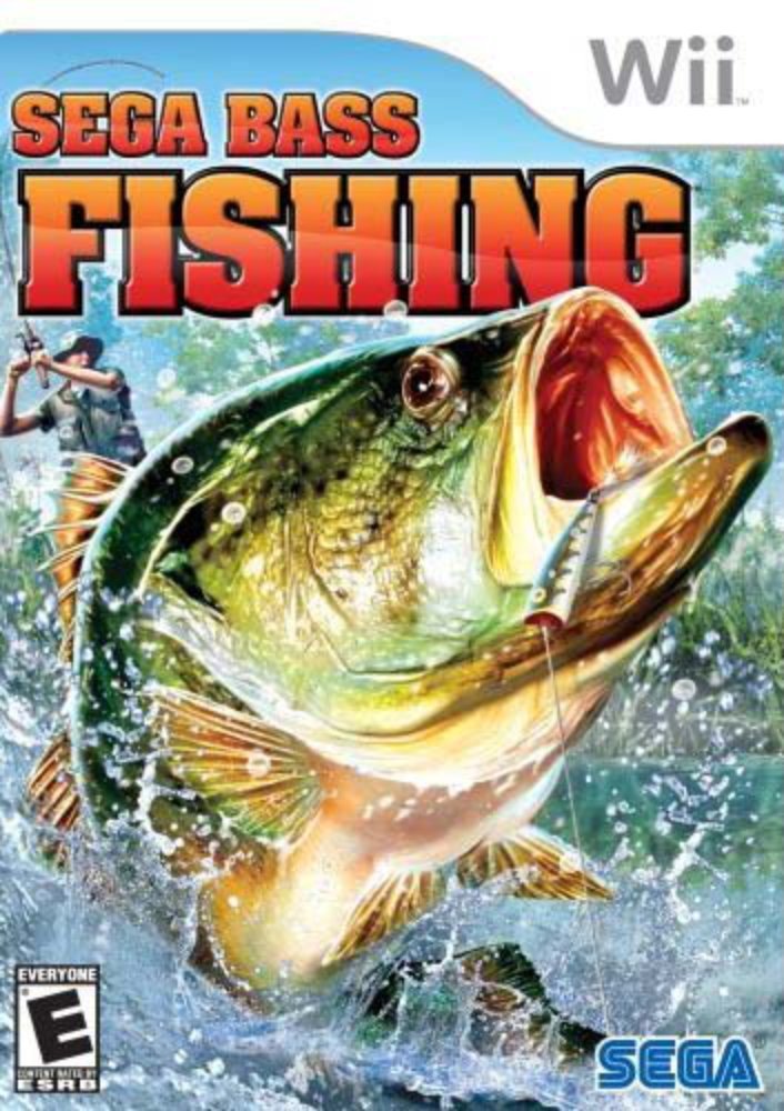 SEGA Sega Bass Fishing Game for Nintendo Wii - Model 010086650105