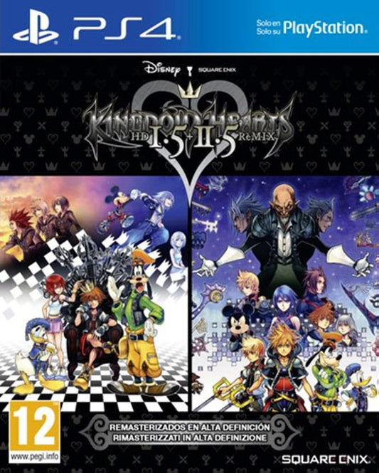 Square Enix Kingdom Hearts HD 1.5 & 2.5 ReMIX Game - Model IC-P4-KDH-1.5&2.5