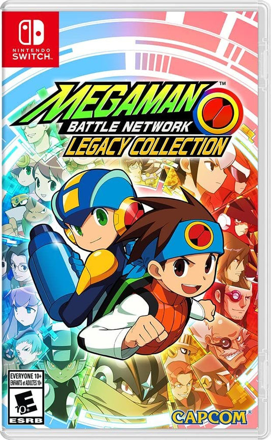Capcom Mega Man Battle Network Legacy Collection - Switch, Multi-Colored, Model 0013388410309