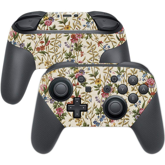 MightySkins Skin Compatible with Nintendo Switch Pro Controller - Seaweed | Protective, Durable, and Unique Vinyl Decal wrap Cov