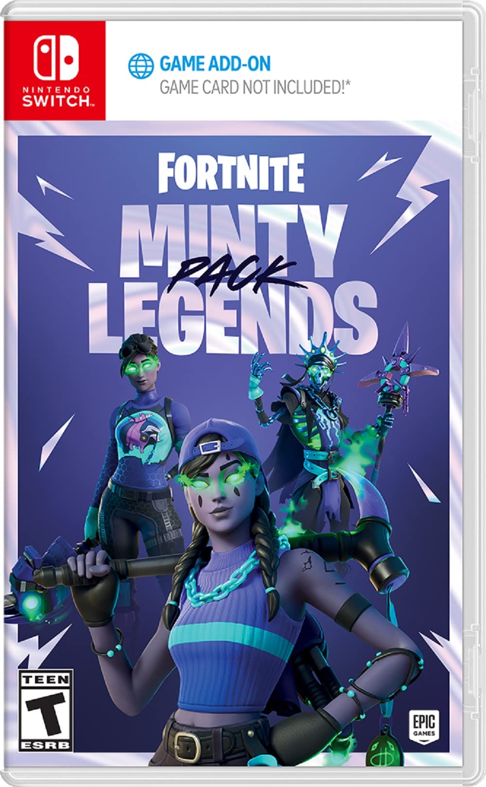 Epic Games Fortnite Minty Legends Pack - Code in Box, Model EGP01691