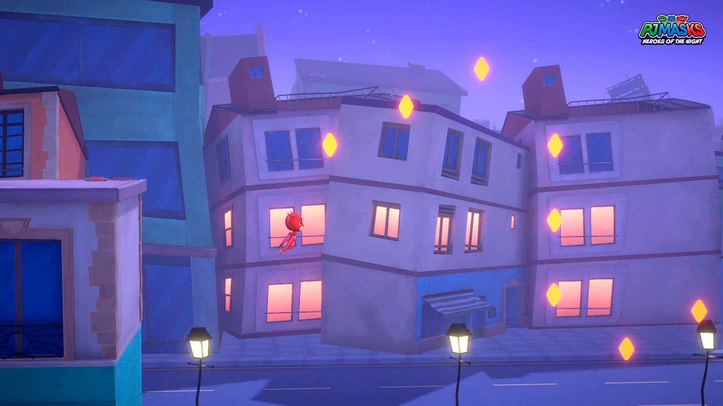 Bandai Namco PJ Masks: Heroes of The Night for Nintendo Switch - Model 115132, Black Color