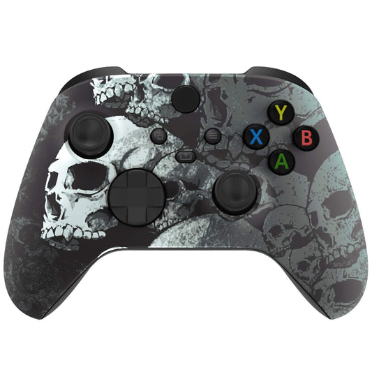 eXtremeRate Xbox Series X & S Controller Shell - Lonely Skull Design, Scary-Theme, Model FX3T120