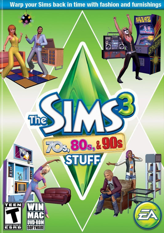 The Sims 3 70s  80s and 90s Stuff